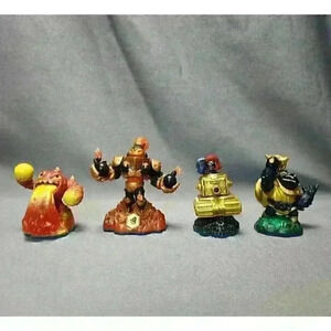 Skylanders Swap-Force Figures Blast Zone, Legendary Zoo Lou, Heavy Duty Sprocket